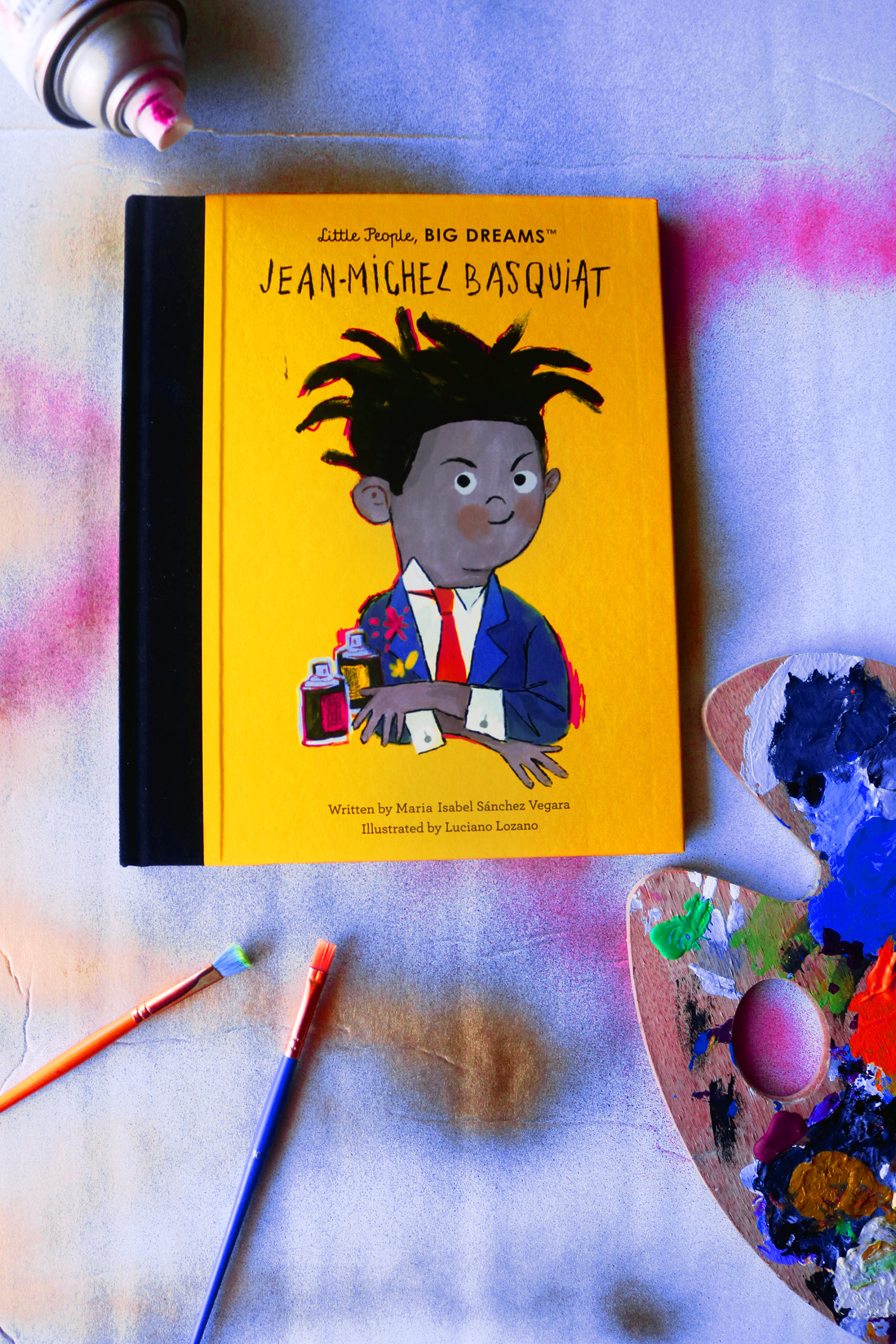 Jean-Michel Basquiat (Little People, Big World) book for kindergartners and lower elementary. 