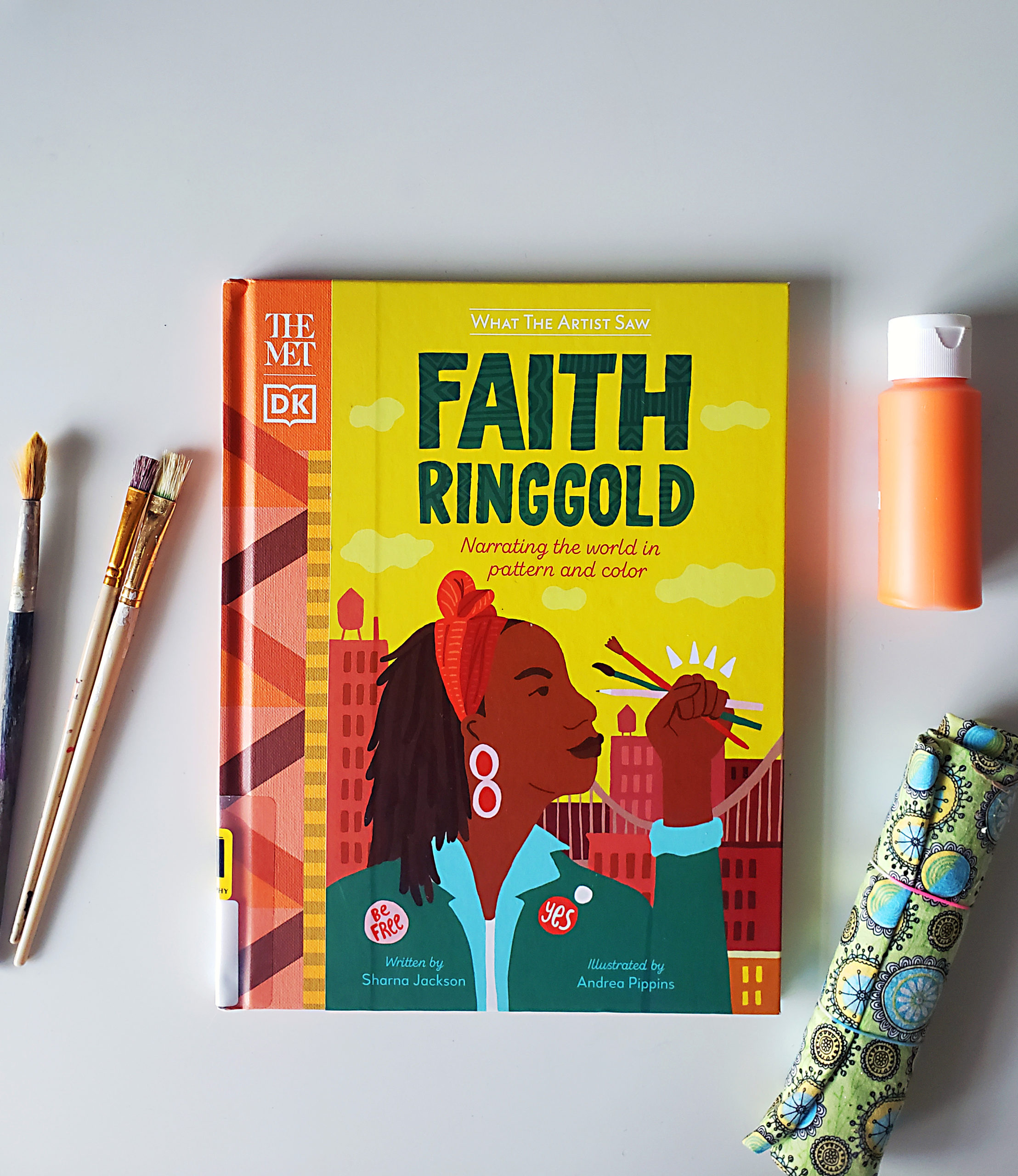 Suggested reading for this Faith Ringgold art history lesson for kids.